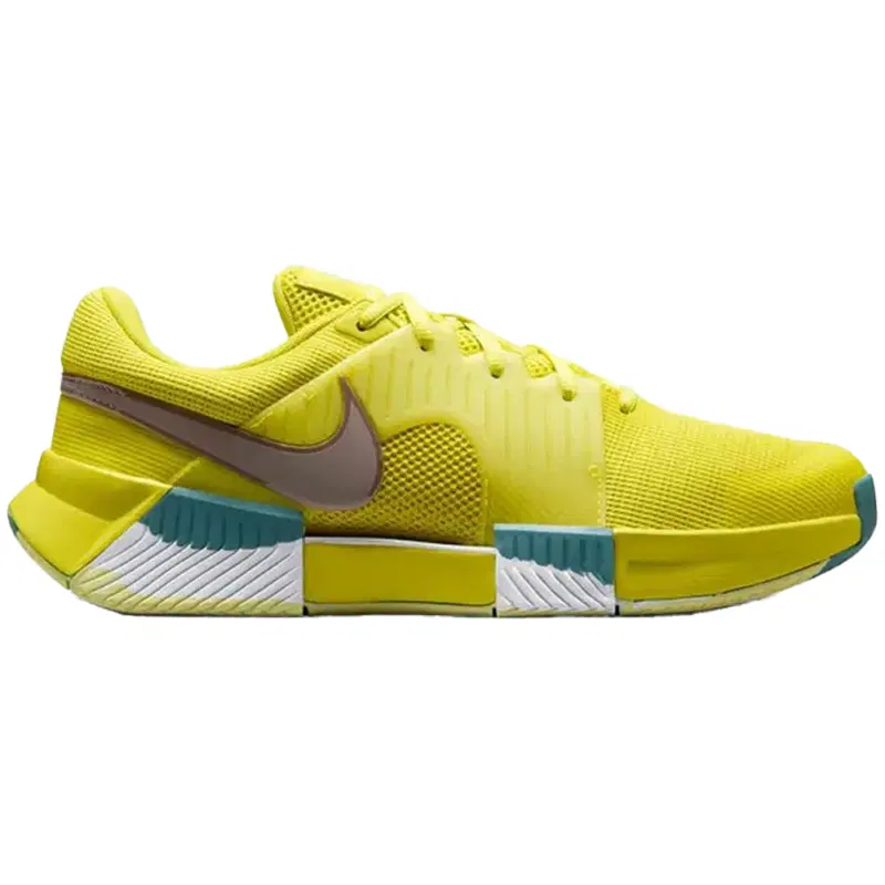 Nike ZOOM GP CHALLENGE 1 Кроссовки теннисные Желтый/Серый