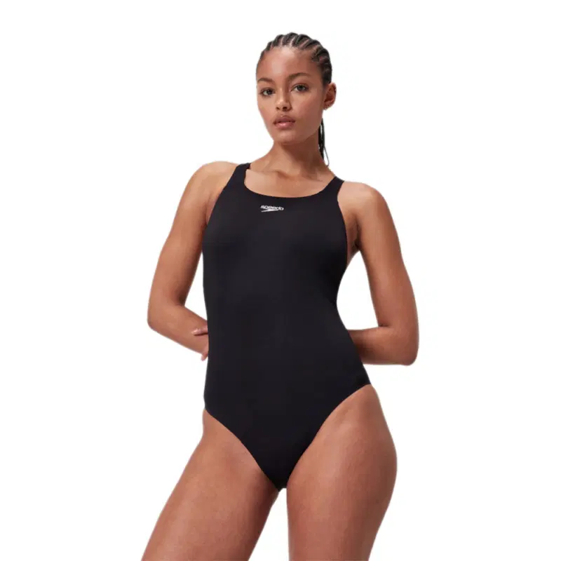 Speedo ENDURANCE+ KICKBACK Купальник Черный