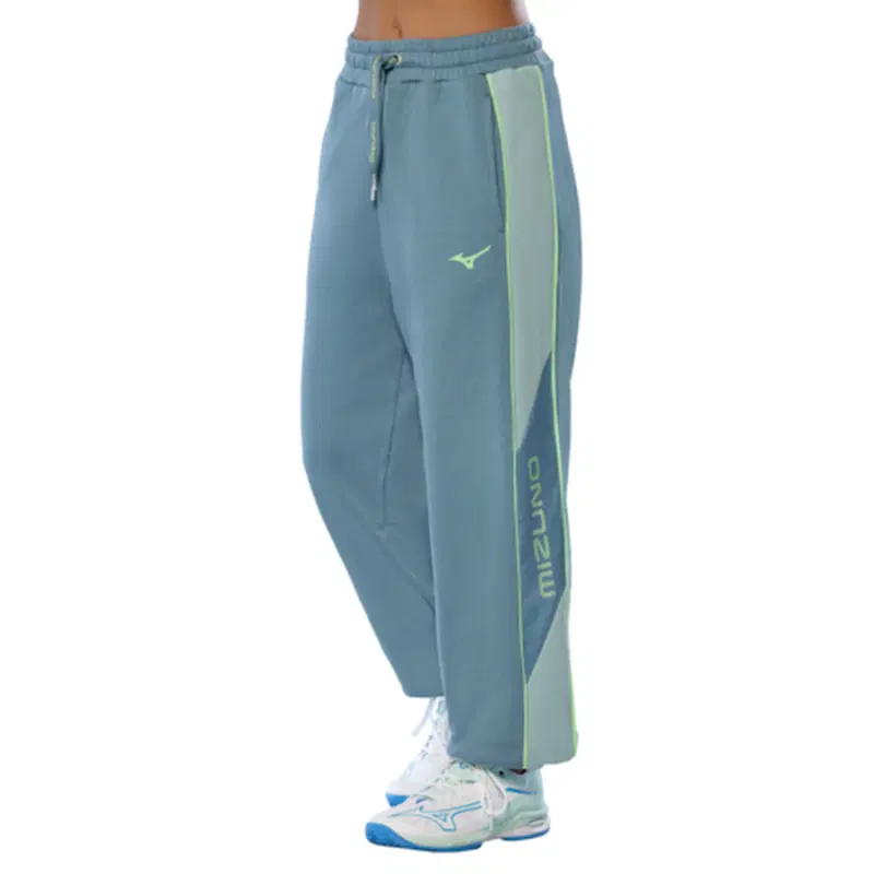 Mizuno ATHLETICS SWEAT CITADEL (W) Брюки спортивная женские Голубой