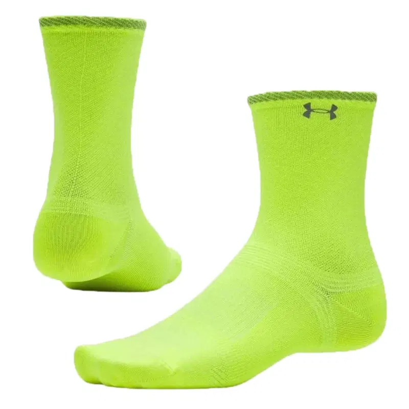 Under Armour VELOCITI LITE CREW Носки беговые Салатовый