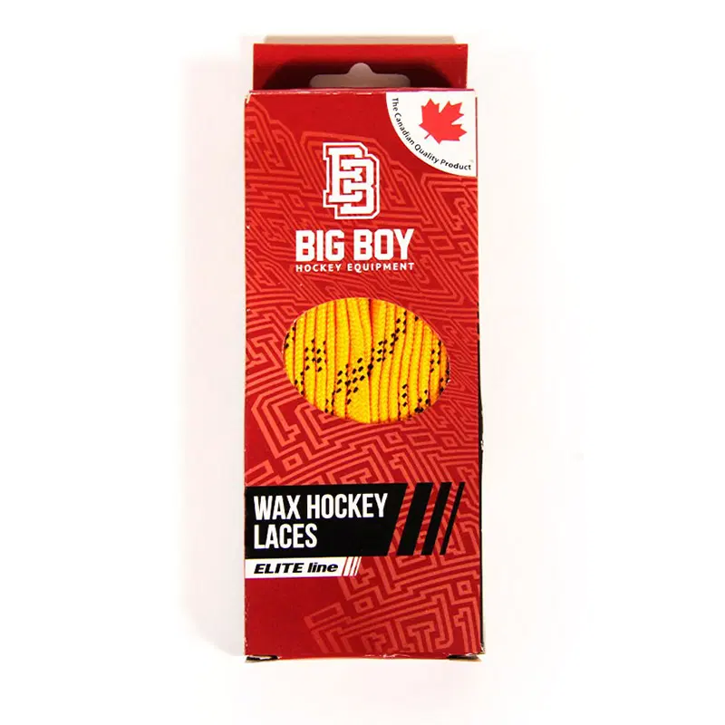 Big Boy ELITE LINE 244 Шнурки для коньков 244см Желтый