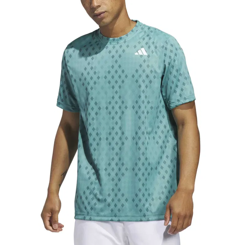 Adidas CLUB TENNIS CLIMACOOL GRAPHIC Футболка теннисная Голубой