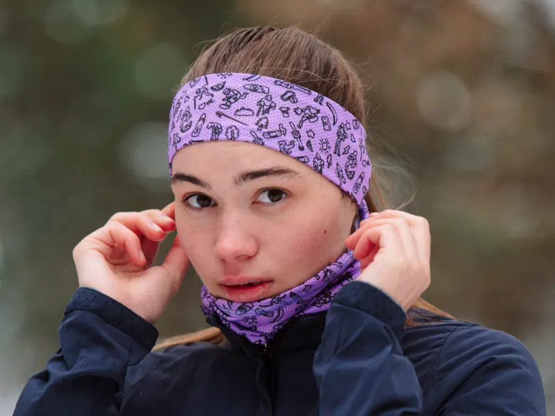 Wondertrail Бафф Trail print Violet