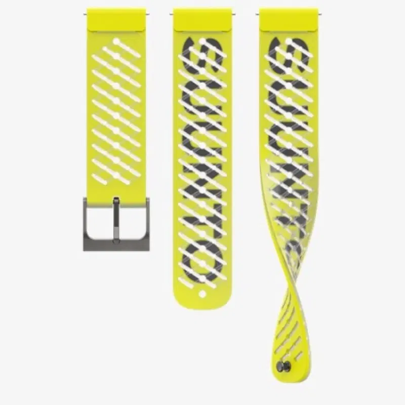 Suunto ATHLETIC 5 22 ММ LEMON YELLOW S+M Силиконовый ремешок Желтый