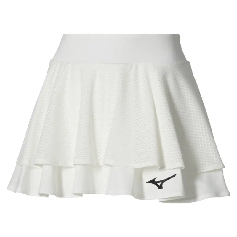 Mizuno DAYBREAKERS FLYING SKIRT (W) Юбка теннисная женская Белый
