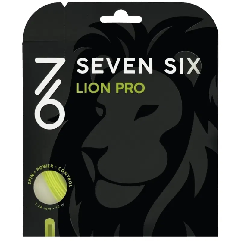 7/6 LION PRO Теннисная струна 12м Желтый