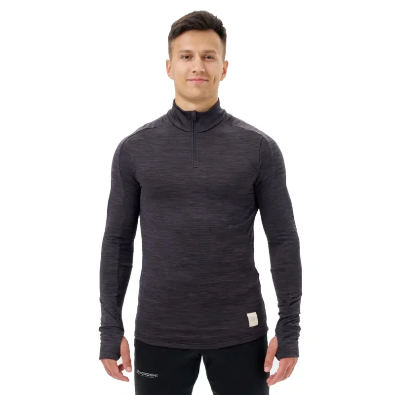 Nordski IMPULSE BLACK Лонгслив Черный