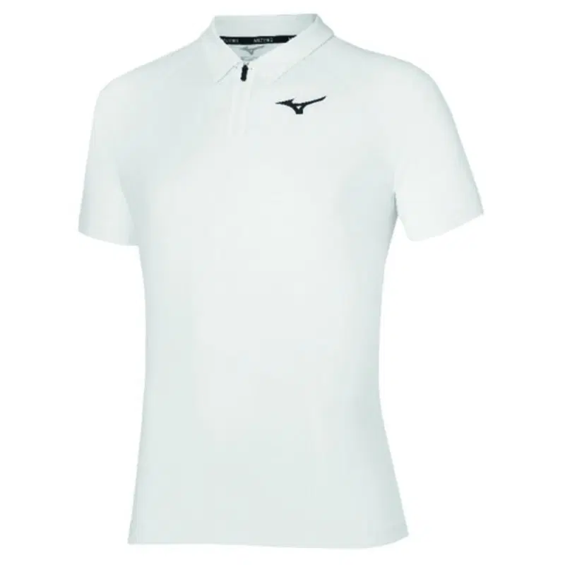 Mizuno FRONTIER SHADOW POLO Поло теннисное Белый/Голубой