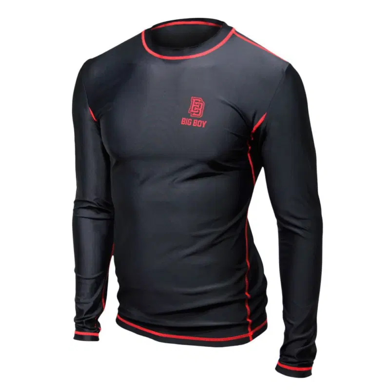 Big Boy COMFORT LINE Футболка компрессионная взрослая с длинным рукавом Черный