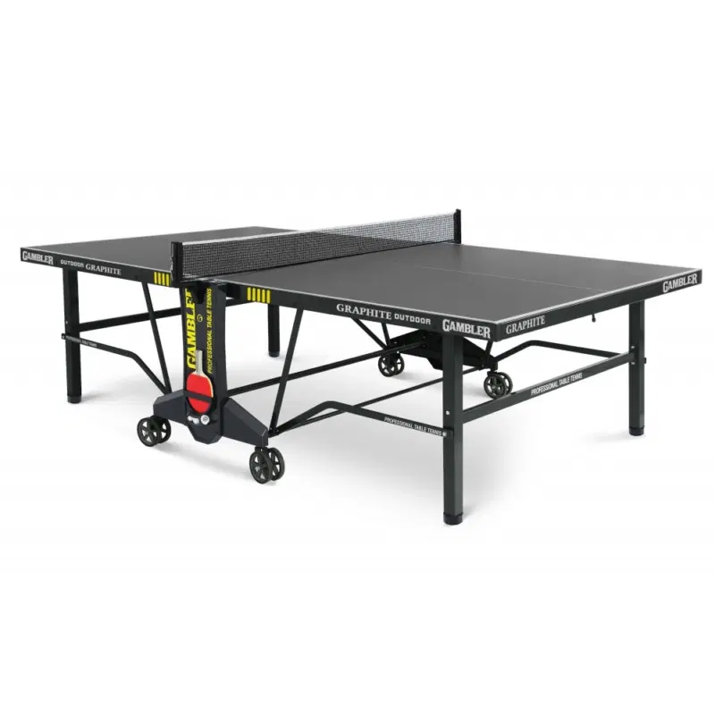 Gambler GRAPHITE 6 GTS-10 Теннисный стол всепогодный с сеткой Серый