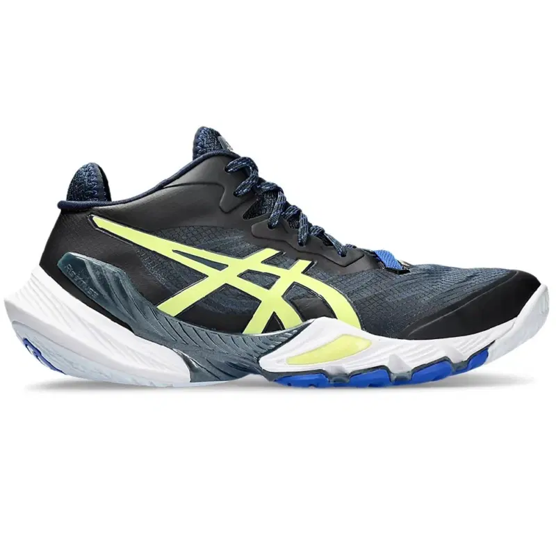 Asics METARISE Кроссовки волейбольные Черный/Темно-синий/Желтый