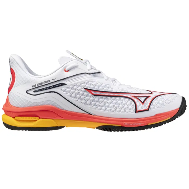Mizuno WAVE EXCEED TOUR 6 AC Кроссовки теннисные Белый/Красный/Черный