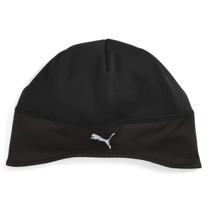 Puma RUN CONTOURED SKULL BEANIE Шапка Черный