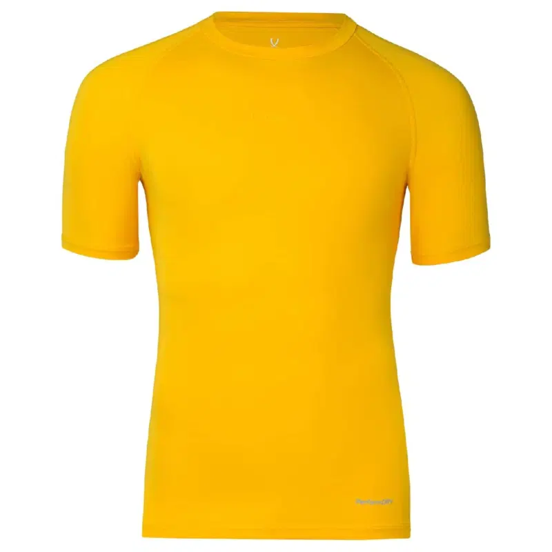 Jögel PERFORMDRY BASELAYER TEE SS 2 Футболка компрессионная Желтый