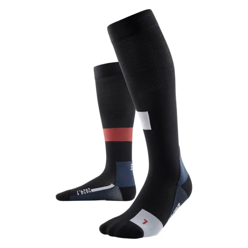 CEP RUN LIMITED EDITION COMPRESSION TALL SOCKS (W) Компрессионные гольфы женские Черный