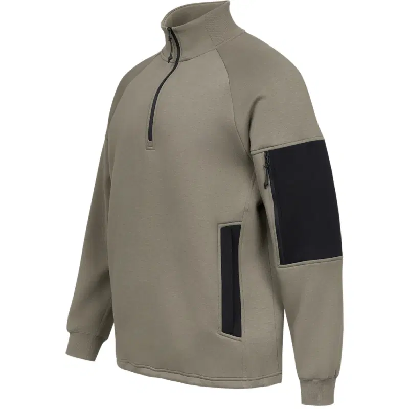 Jogel POWER INSIDE HALF ZIP SWEATSHIRT Свитшот на молнии Оливковый