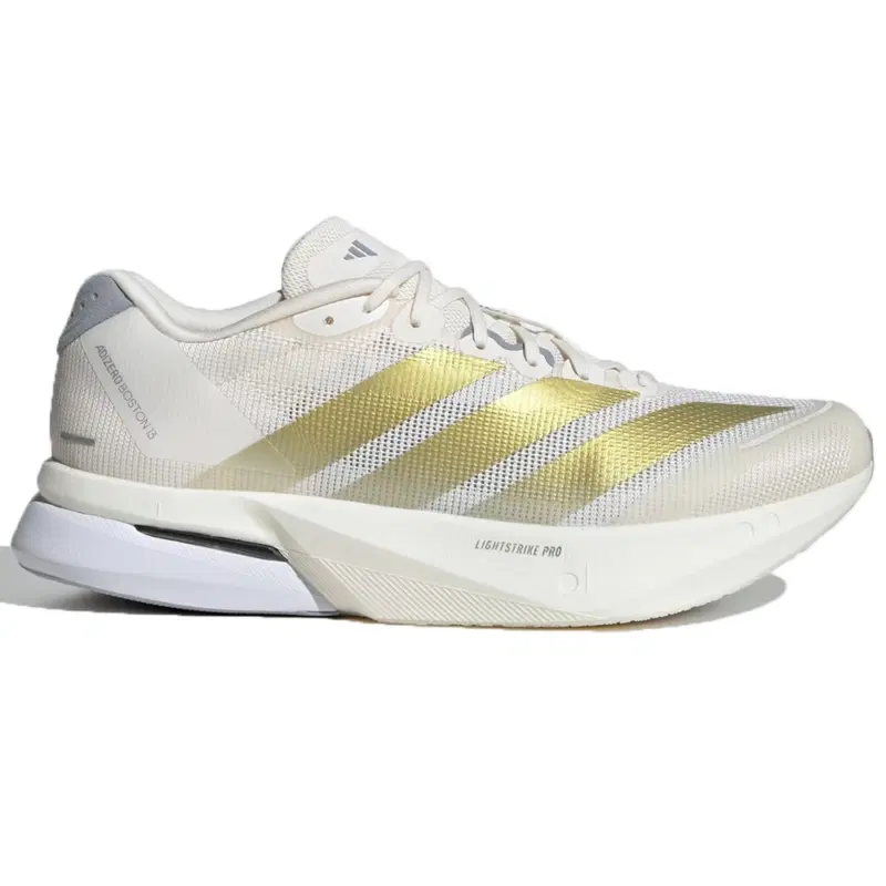 Adidas ADIZERO BOSTON 13 Кроссовки беговые Белый/Золотой