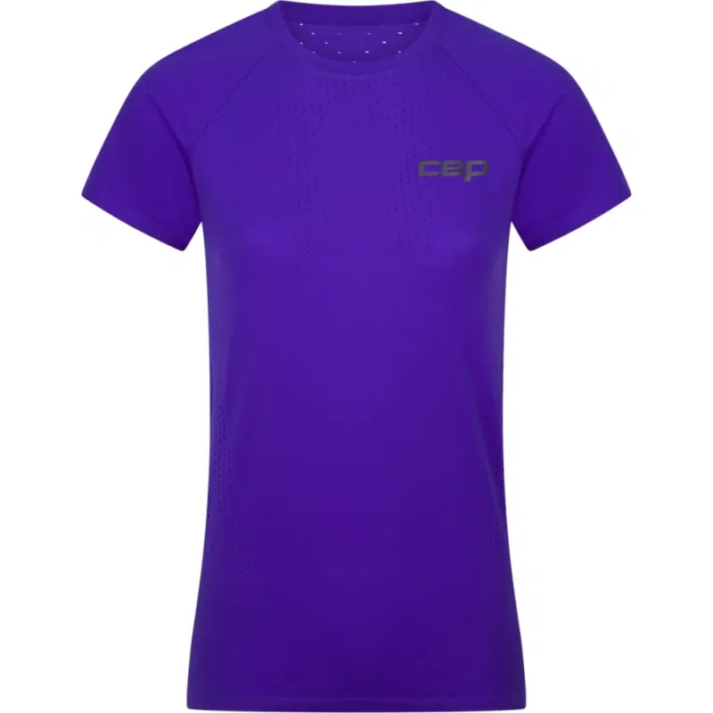 CEP ULTRALIGHT SHORT SLEEVE SHIRT (W) Футболка беговая женская Фиолетовый