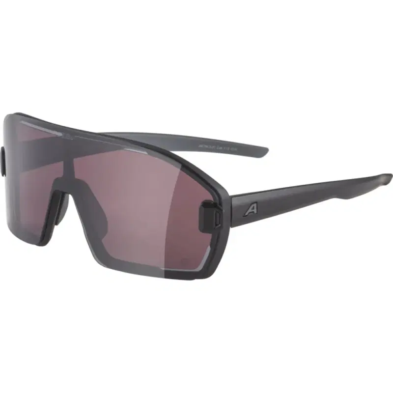 Alpina BONFIRE MAG Q BLACK MATT/PINK/BLACK Очки солнцезащитные Черный Матовый/Розовый