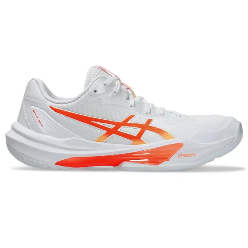 Asics SKY ELITE FF 3 (W) Кроссовки волейбольные женские Белый/Оранжевый