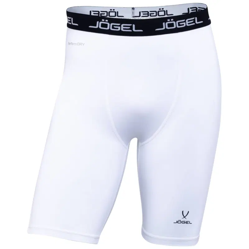 Jögel CAMP TIGHT SHORT PERFORMDRY JBL-1300-016 Шорты компрессионные Белый/Черный