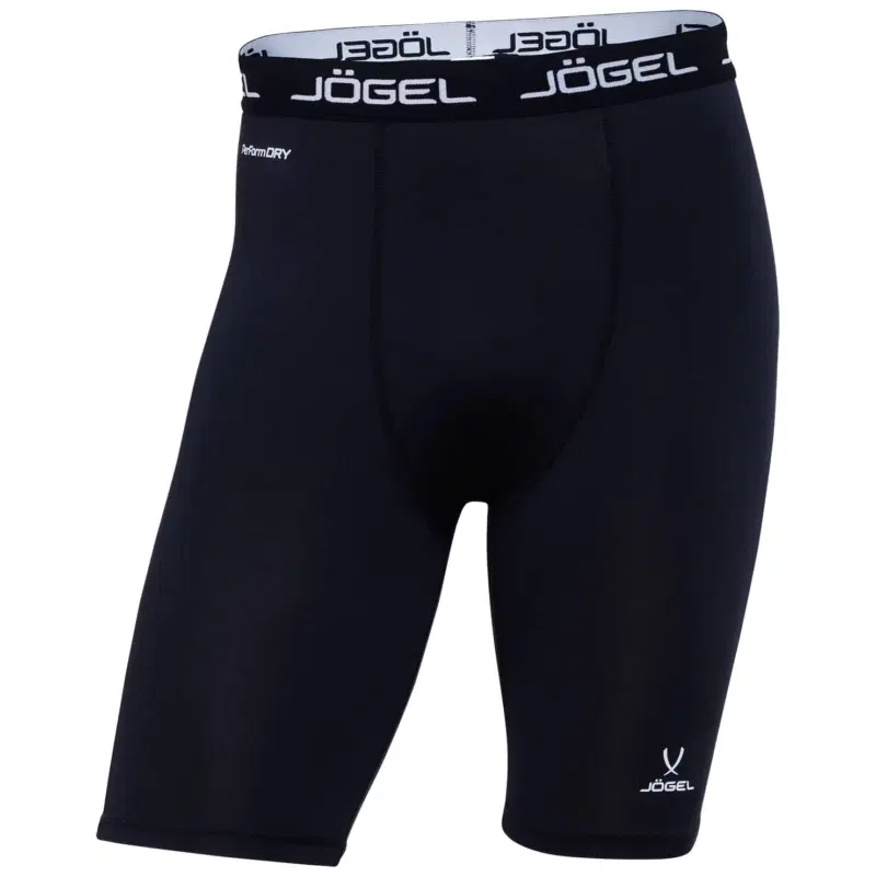 Jögel CAMP TIGHT SHORT PERFORMDRY JBL-1300-061 Шорты компрессионные Черный/Белый