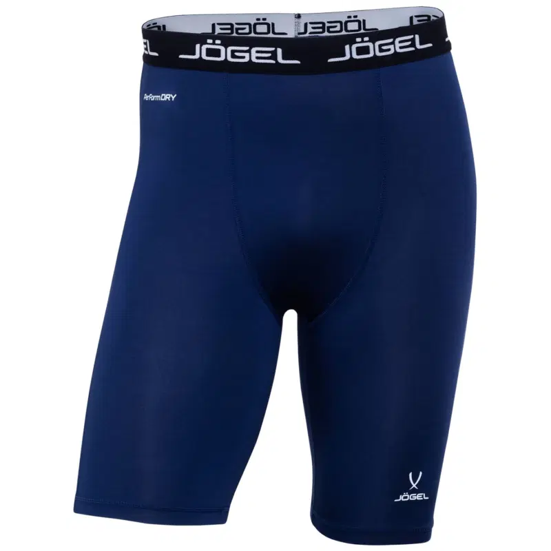 Jögel CAMP TIGHT SHORT PERFORMDRY JBL-1300-091 Шорты компрессионные Темно-синий/Белый