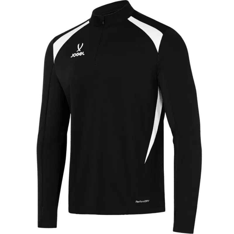 Jogel DIVISION PERFORMDRY TRAINING 1/4 ZIP TOP Джемпер тренировочный детский Черный