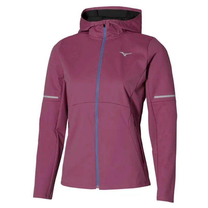 Mizuno THERMAL CHARGE BT JACKET (W) Куртка беговая утепленная женская Фиолетовый