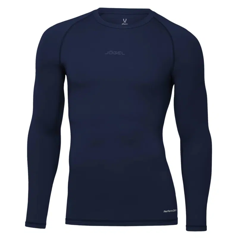 Jögel PERFORMDRY BASELAYER TEE LS 2 Футболка компрессионная с длинным рукавом Темно-синий