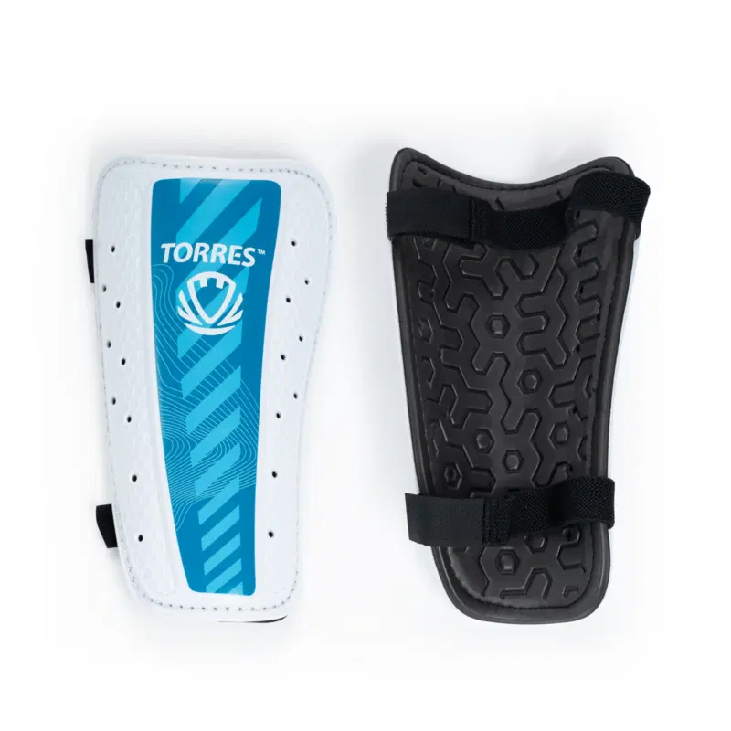 Torres MATCH (FS2305) Щитки футбольные Белый/Голубой