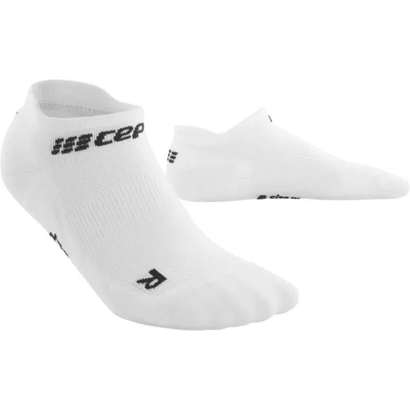 CEP THE RUN NO SHOW SOCKS 4.0 Носки беговые ультракороткие Белый