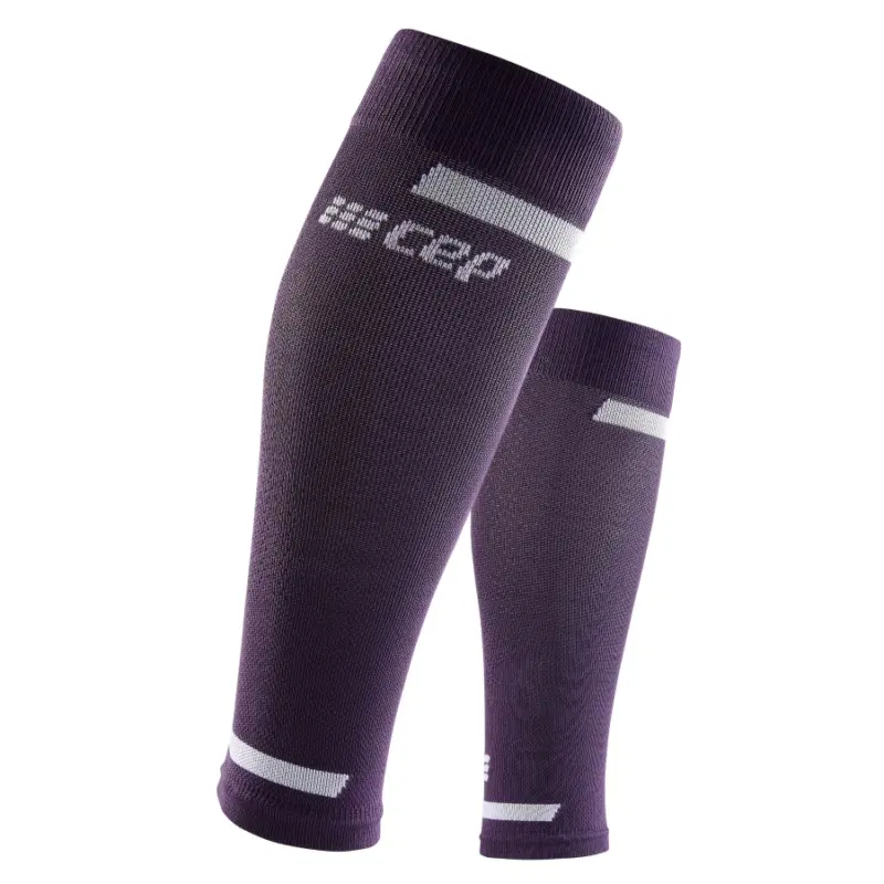 CEP THE RUN COMPRESSION CALF SLEEVES 4.0 Компрессионные гетры Фиолетовый/Серый