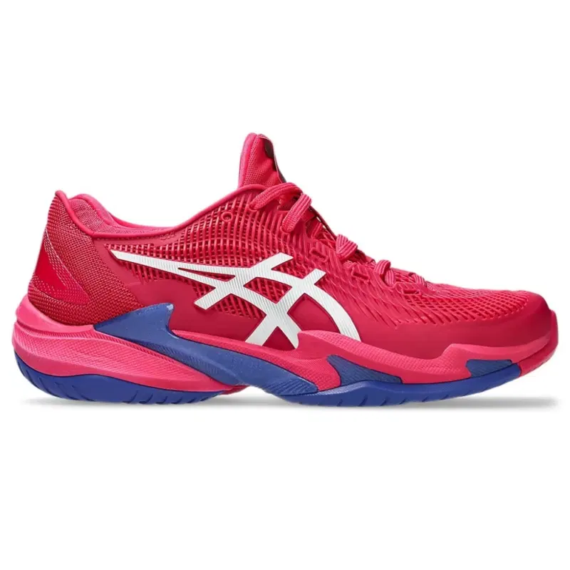 Asics COURT FF 3 (W) Кроссовки теннисные женские Красный/Белый/Синий