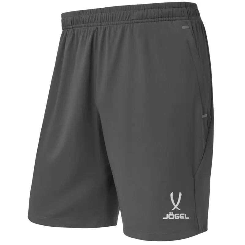 Jögel PREMIER PERFORMDRY TRAINING SHORTS Шорты тренировочные с карманами Темно-серый