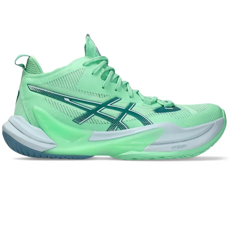 Asics METARISE 2 Кроссовки волейбольные Зеленый/Голубой