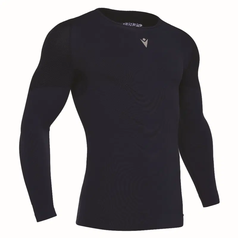 Macron PERFORMANCE ++ LONG-SLEEVES TOP Компрессионная футболка с длинным рукавом Темно-синий