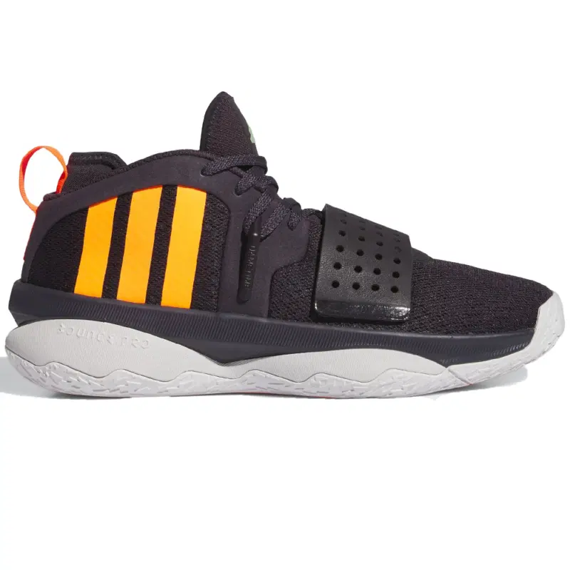 Adidas DAME 8 EXTPLY Кроссовки баскетбольные Черный/Оранжевый