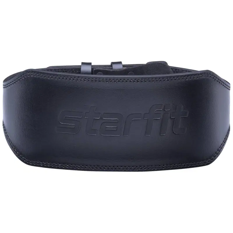 Starfit SU-321 Пояс атлетический 6 дюйма, натуральная кожа