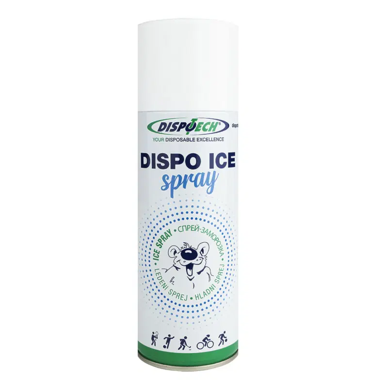 Dispo ICE SPRAY Спрей-заморозка охлаждающий и обезболивающий, 400 мл