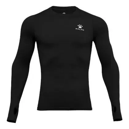 Kelme TECH FIT L/S (THICK) Термофутболка с длинным рукавом Черный