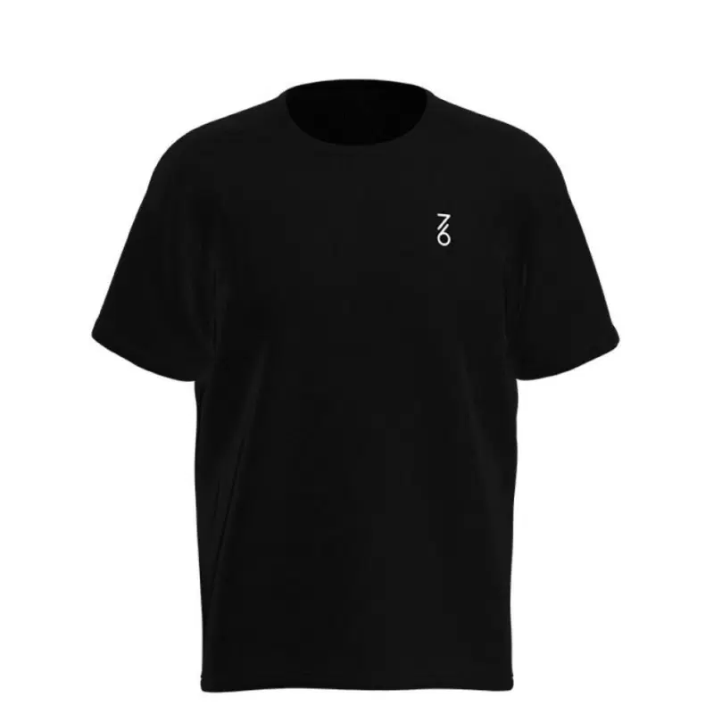 7/6 LODDY T-SHIRT 2.0 BLACK Футболка теннисная Черный