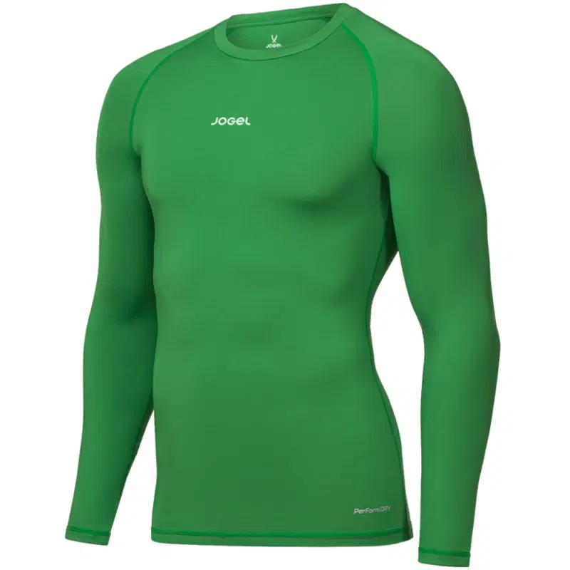Jogel CAMP 2 PERFORMDRY BASELAYER LS TEE Футболка компрессионная с длинным рукавом Зеленый