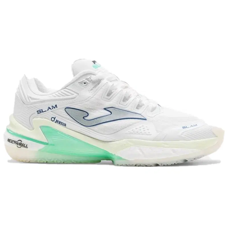 Joma SLAM (W) Кроссовки для падела женские Белый/Зеленый