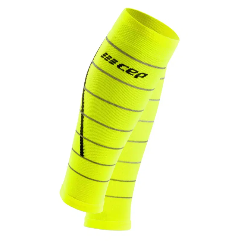 CEP REFLECTIVE COMPRESSION CALF SLEEVES Компрессионные гетры Желтый