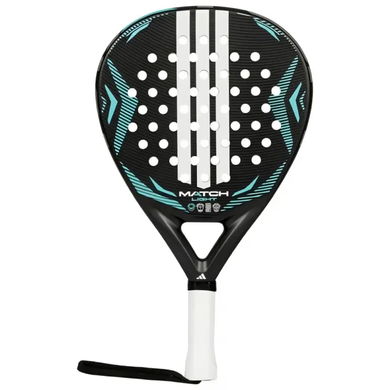 Adidas MATCH LIGHT 2026 Ракетка для падела Черный/Зеленый