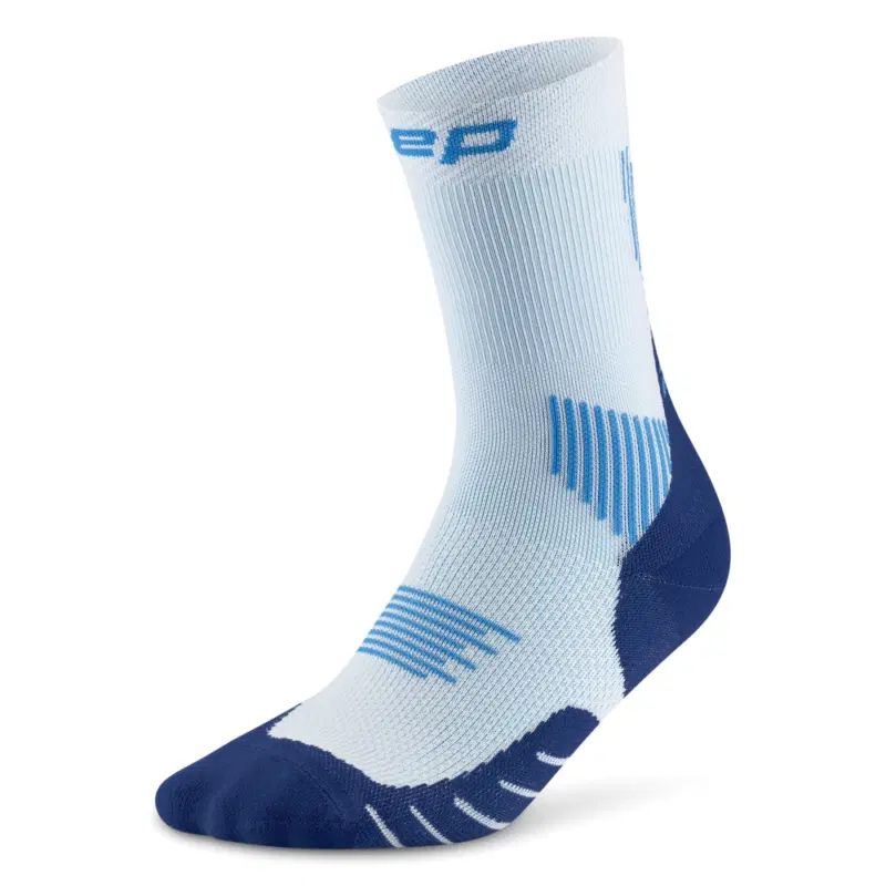CEP CORE RUN COMPRESSION MID CUT SOCKS 5.0 Компрессионные носки Голубой/Темно-синий