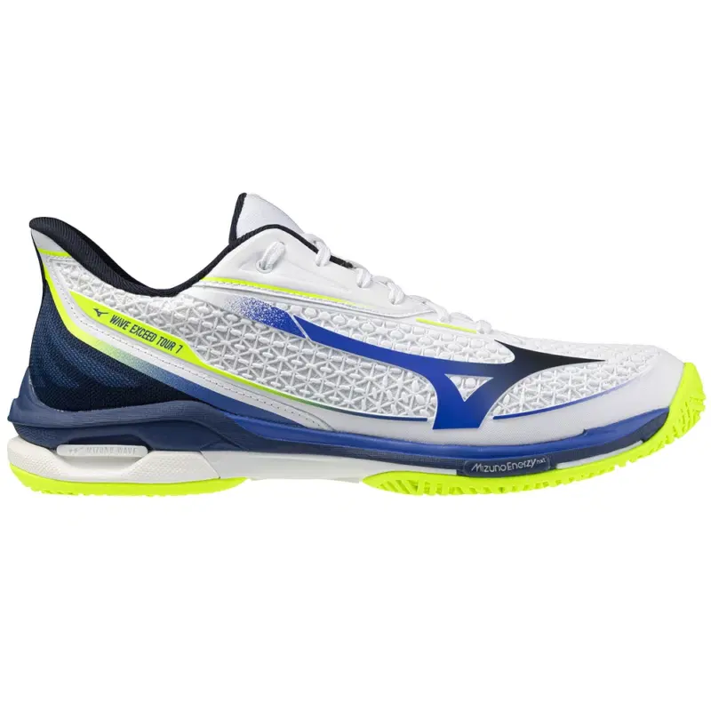 Mizuno WAVE EXCEED TOUR 7 AC Кроссовки теннисные Белый/Синий/Зеленый