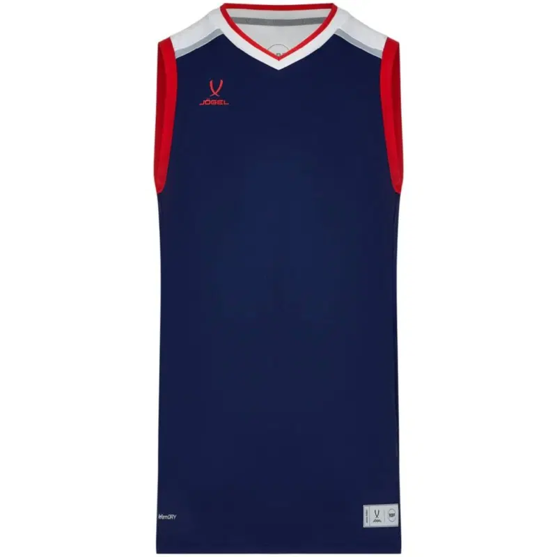 Jögel DIVISION PERFORMDRY RBF JERSEY Майка баскетбольная Темно-синий/Белый