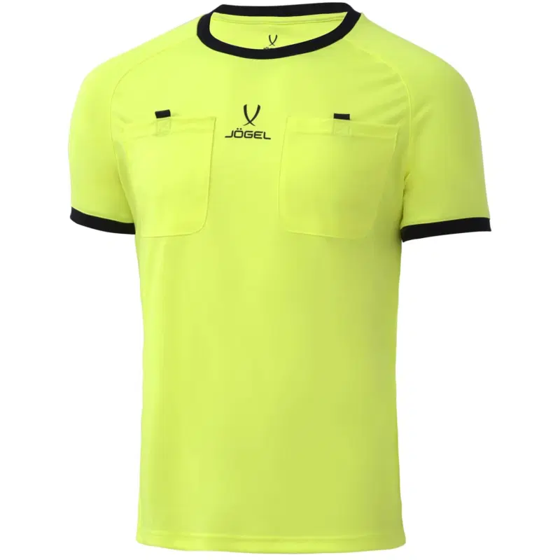 Jögel REFEREE TEE Футболка судейская Желтый/Черный